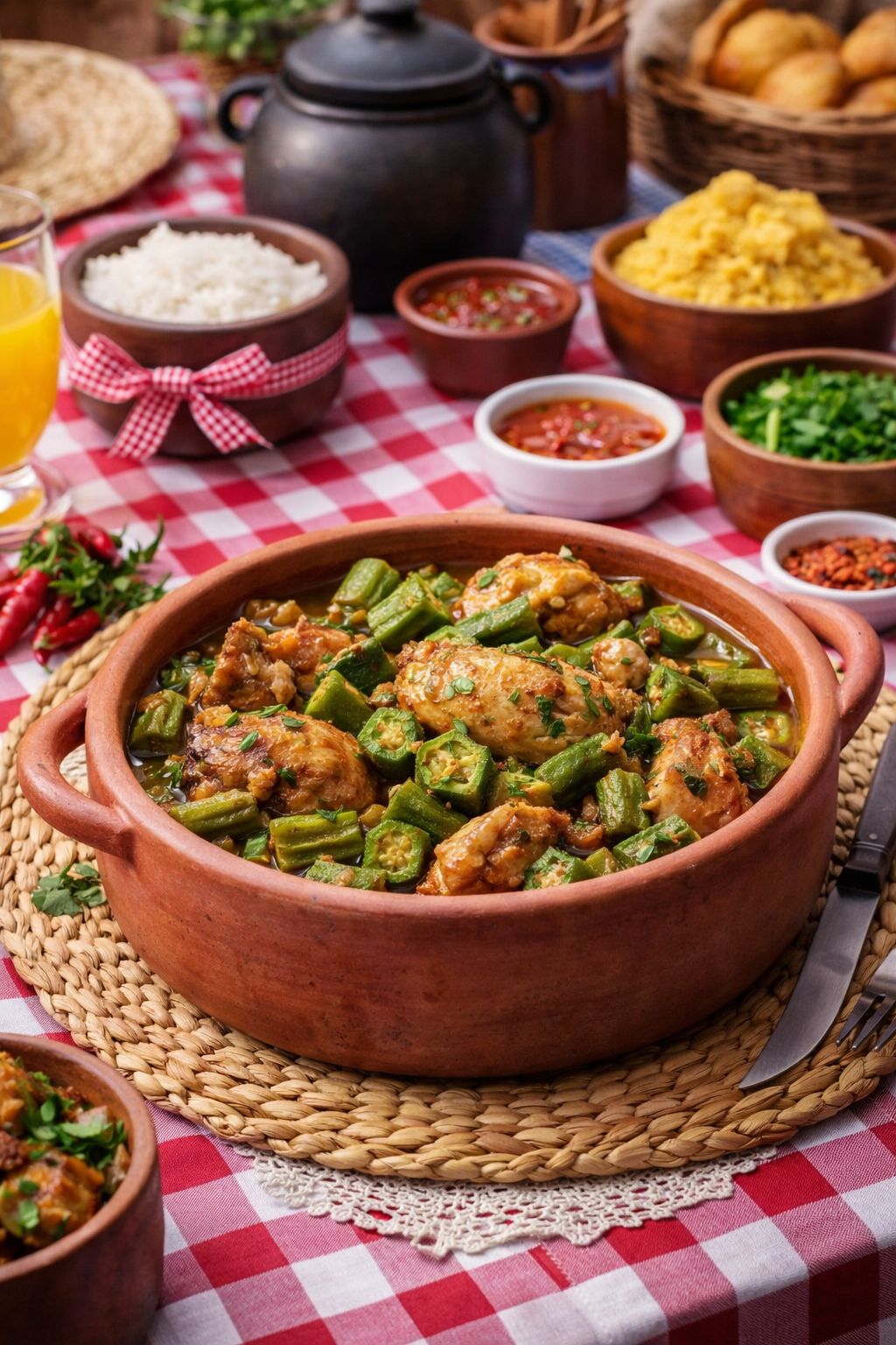 Frango com Quiabo